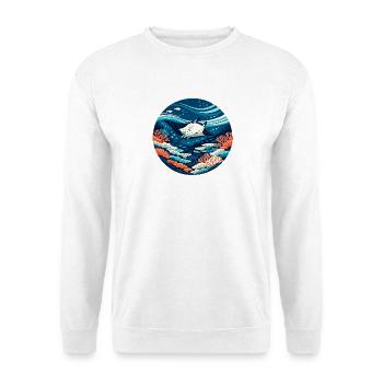 Dream of the Great Barrier Reef - Unisex Sweatshirt - white - Front