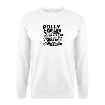 Polly - Unisex Pullover - Weiß - Vorne