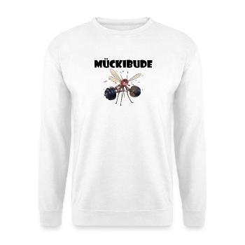 Mückibude Bodybuiling - Unisex Pullover - Weiß - Vorne