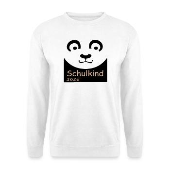 Schulkind 2026 - Unisex Pullover - Weiß - Vorne