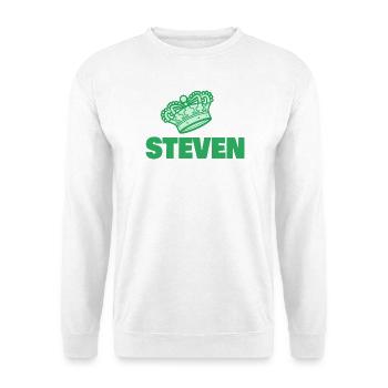 Geschenk für Steven - Unisex Pullover - Weiß - Vorne