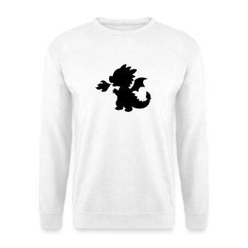 Dragon - Unisex Pullover - Weiß - Vorne