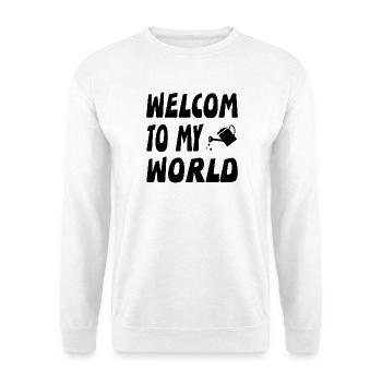 Garden - Unisex Sweatshirt - white - Front