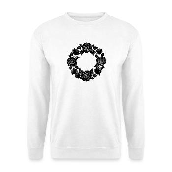 Rosenkranz - Unisex Pullover - Weiß - Vorne