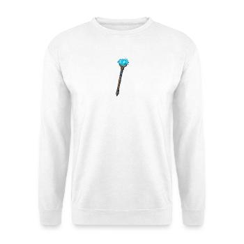 Magic Crystal Rod Blue - Unisex Sweatshirt - white - Front