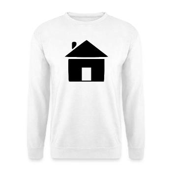 House - Unisex Sweatshirt - white - Front