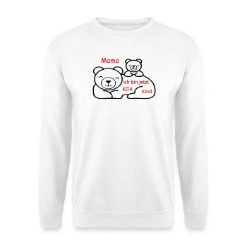 Kita Kind - Unisex Pullover - Weiß - Vorne