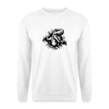 Raptor-Durchbruch - Unisex Pullover - Weiß - Vorne