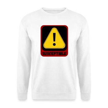 Anfällig - Unisex Pullover - Weiß - Vorne