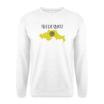 Ile de Batz - Sweat-shirt Unisexe - blanc - Devant