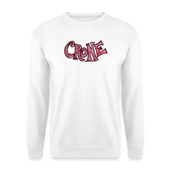 Crone Red Grotesque Text - Unisex Pullover - Weiß - Vorne