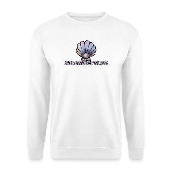 SeaWater Soul Muschelkunst - Unisex Pullover - Weiß - Vorne