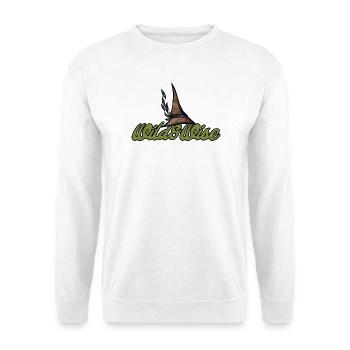 Wild & Wise Nature Wappen - Unisex Pullover - Weiß - Vorne