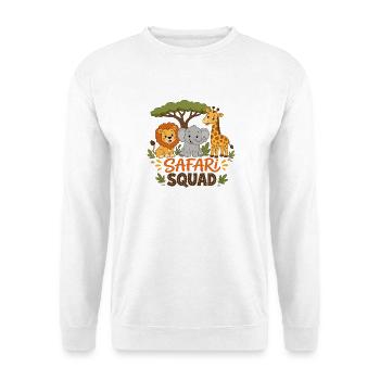 Safari Team - Abenteuer T-Shirt - Unisex Pullover - Weiß - Vorne