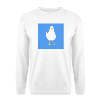 Gull - Unisex Sweatshirt - white - Front