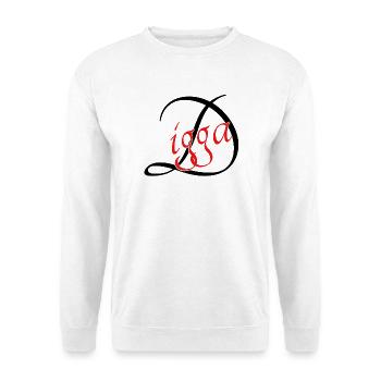 Digga - Unisex Pullover - Weiß - Vorne