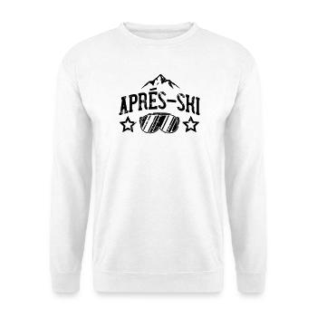 Apres Ski - Unisex Pullover - Weiß - Vorne