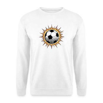 Immer Am Ball Bleiben - Unisex Pullover - Weiß - Vorne