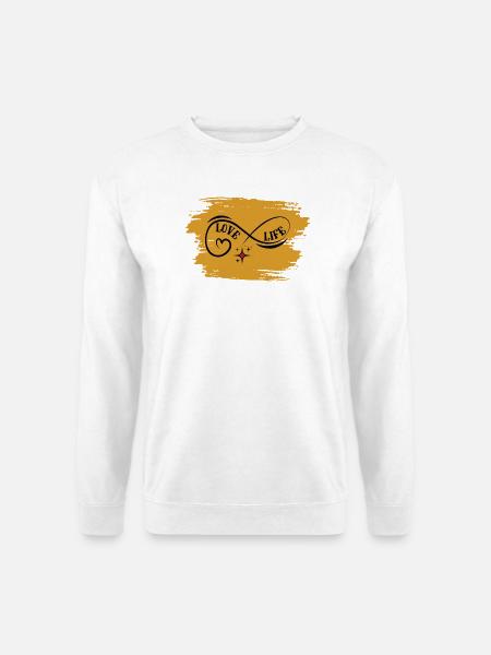 Unendliches Liebesleben - Unisex Pullover - Weiß