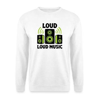 Speaker Boxes Logo - Unisex Sweatshirt - white - Front