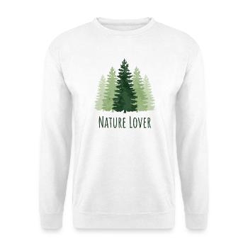 Randonnée - Amoureux de la nature - Sweat-shirt Unisexe - blanc - Devant