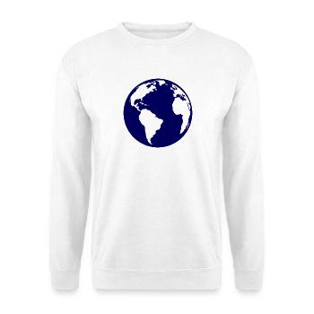 Erde - Unisex Pullover - Weiß - Vorne