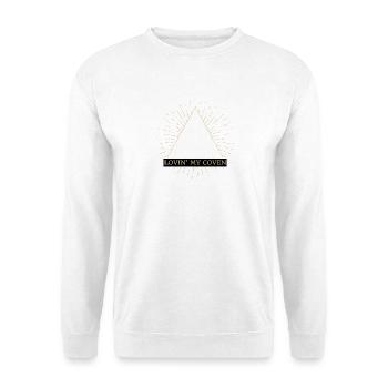 Coven Augendreieck-Glanz - Unisex Pullover - Weiß - Vorne