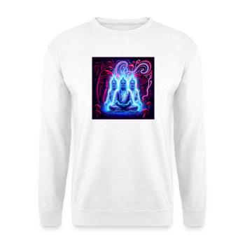 Erleuchtet_ - Unisex Sweatshirt - white - Front