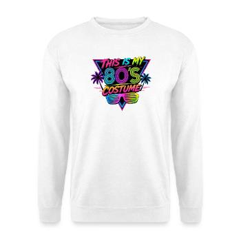 My 80s Costume Design - Unisex Sweatshirt - white - Front