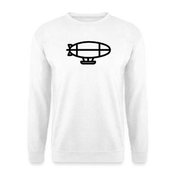 Luftschiff - Unisex Pullover - Weiß - Vorne