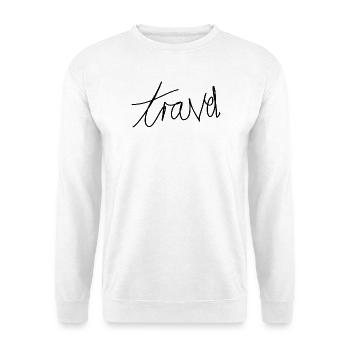 Travel - Unisex Sweatshirt - white - Front