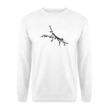 Black Locust – Insect Illustration - Unisex Sweatshirt - white - Front