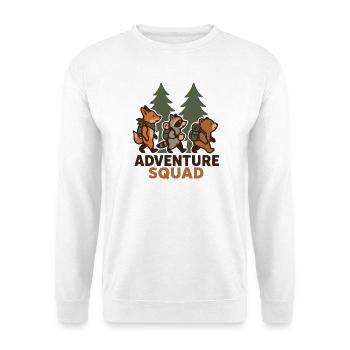 Hiking - Adventure Squad - Unisex Sweatshirt - white - Front