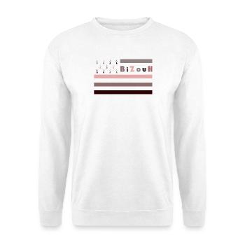 BiZouH - GHD Liesliv - 01 - Sweat-shirt Unisexe - blanc - Devant