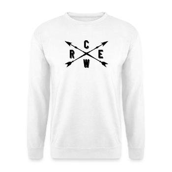 Crew Arrows - Unisex Sweatshirt - white - Front