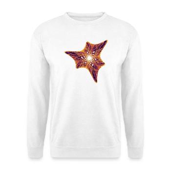 Starflame - Chaos Art - Sweat-shirt Unisexe - blanc - Devant