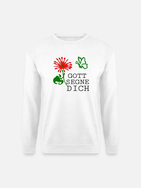 Konfirmation - Unisex Pullover - Weiß