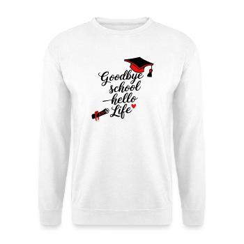 Abitur - Sweat-shirt Unisexe - blanc - Devant