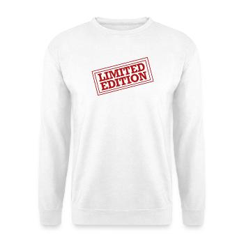 Limited Edition Stempel - Unisex Pullover - Weiß - Vorne