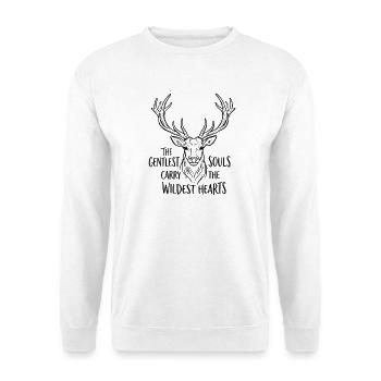 Les Âmes les Plus Douces - Sweat-shirt Unisexe - blanc - Devant