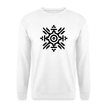 Aztec sun - Unisex Sweatshirt - white - Front