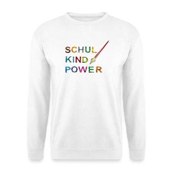 Schoolchild Power - Unisex Sweatshirt - white - Front