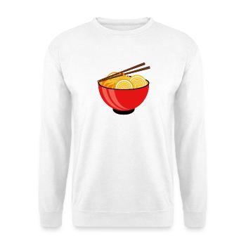 Bowl of ramen - Unisex Sweatshirt - white - Front