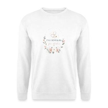 Infirmière Qui Déchire - Métier Passion - Sweat-shirt Unisexe - blanc - Devant