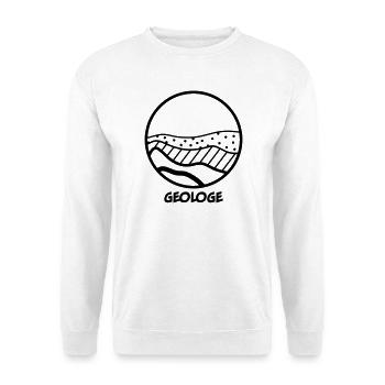 Geologe - Unisex Pullover - Weiß - Vorne