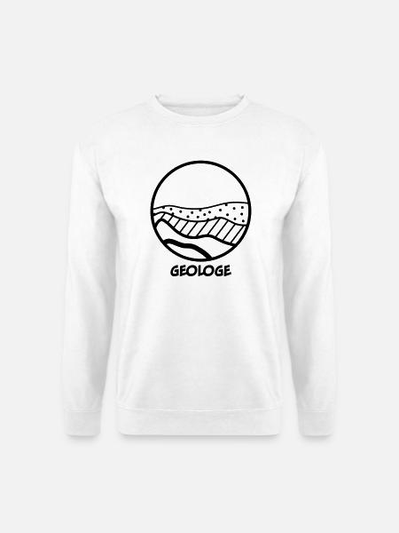 Geologe - Unisex Pullover - Weiß