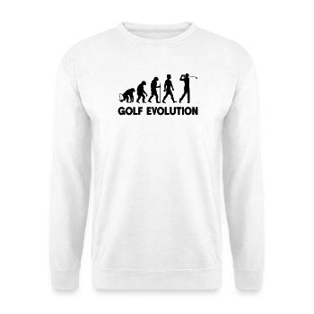 Golf Evolution - Unisex Sweatshirt - white - Front