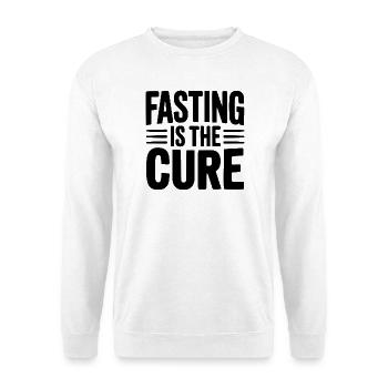 Fasting Is Cure - Unisex Sweatshirt - white - Front