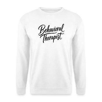 Behavioural therapist, school behaviour technician - Unisex Sweatshirt - white - Front