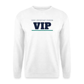 VIP College Lettering - Guest of Honor Team Party - Unisex Sweatshirt - white - Front
